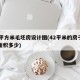 42平方米毛坯房设计图(42平米的房子使用面积多少)